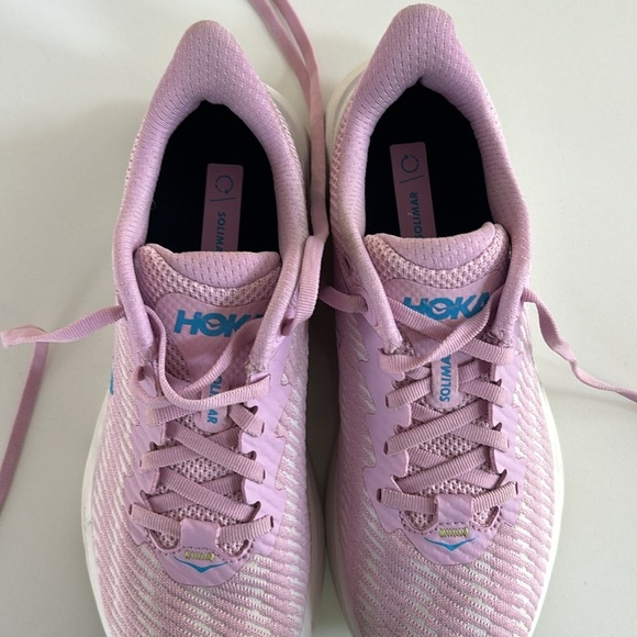 HOKA Solimar COLOR: Pink Twilight / Lettuce Size 7.5 Women’s Size 7.5 - Picture 6 of 15